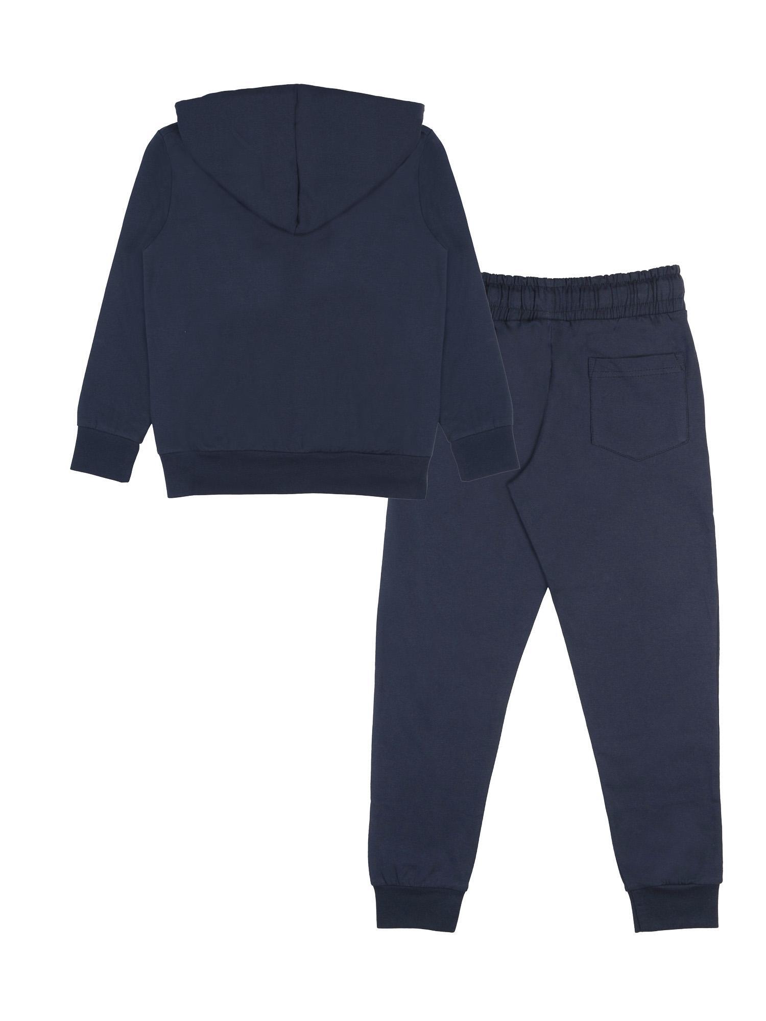 Conjunto de treino infantil Leone 1947 Apparel, algodão não escovado, capuz 6/6