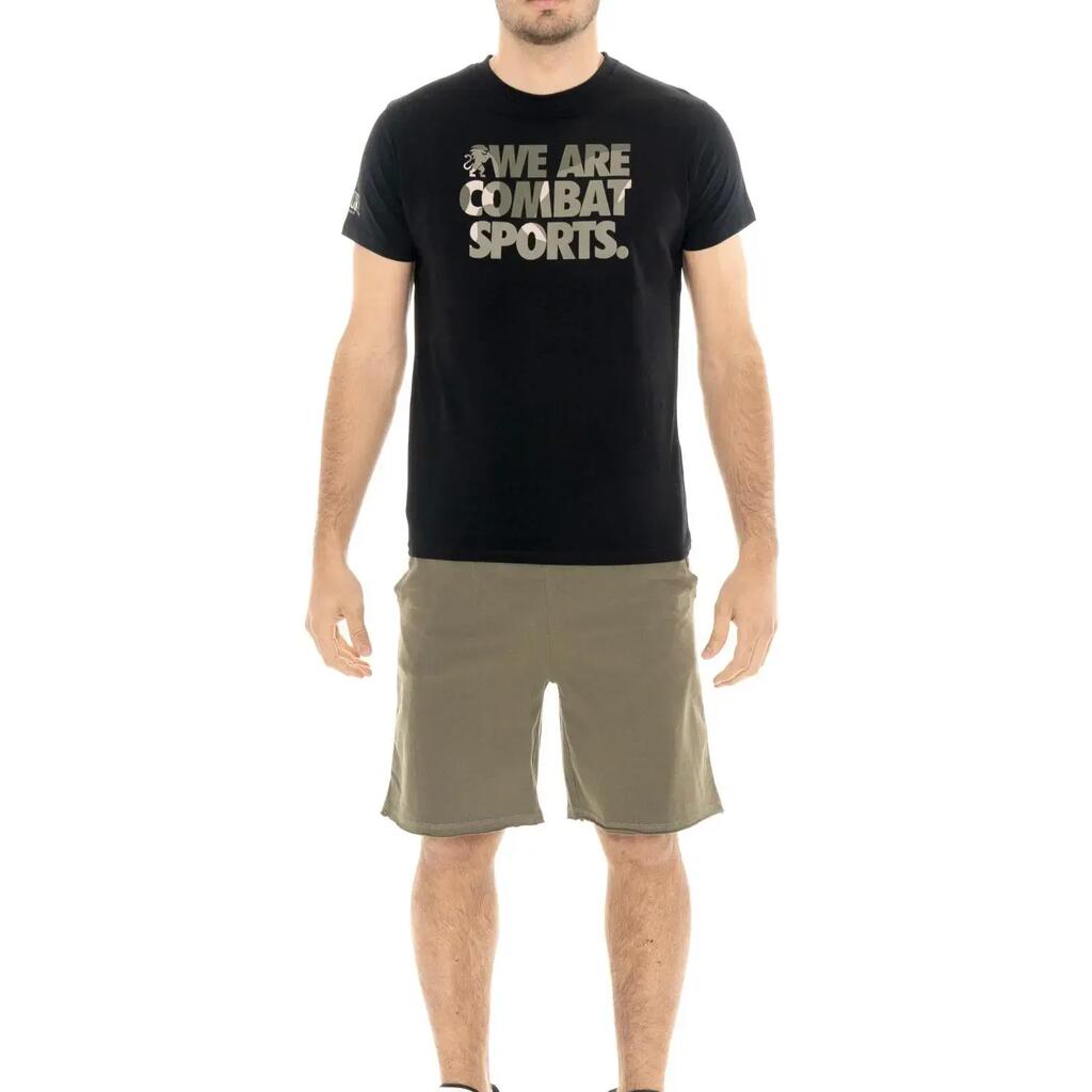 Leone Military 1947 men's complete set with t-shirt and camouflage shorts