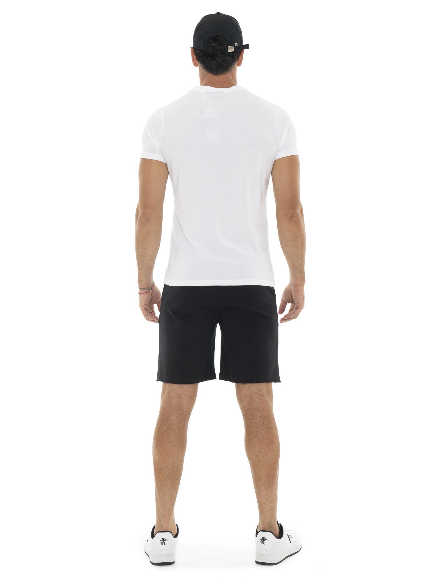 Set completo da uomo con t-shirt e pantaloncino mimetico Leone Military 1947 4/5