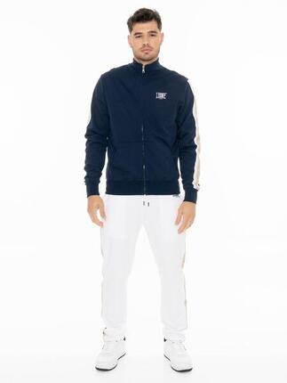 Survêtement homme Leone Easy avec col et zip en coton non brossé