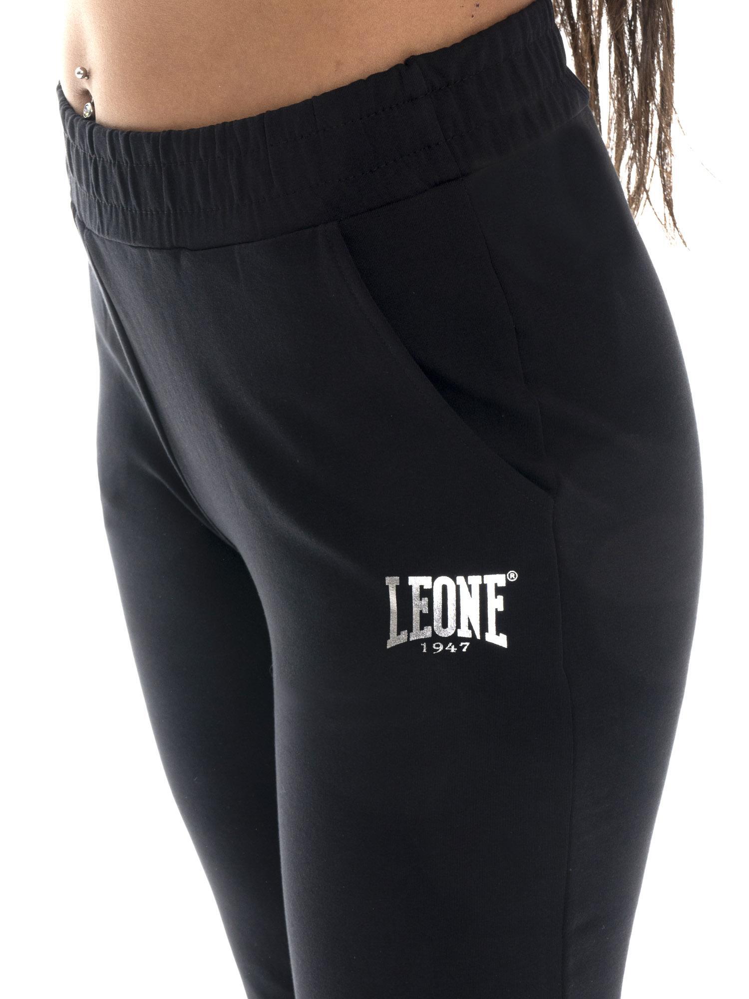 Leone Summer Bright katoenen trainingspak met rits en kraag voor dames 3/7