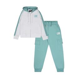 Survêtement fille Leone Summer en coton non brossé