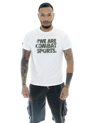 T-shirt da uomo in cotone con stampa camouflage Leone Military 1947