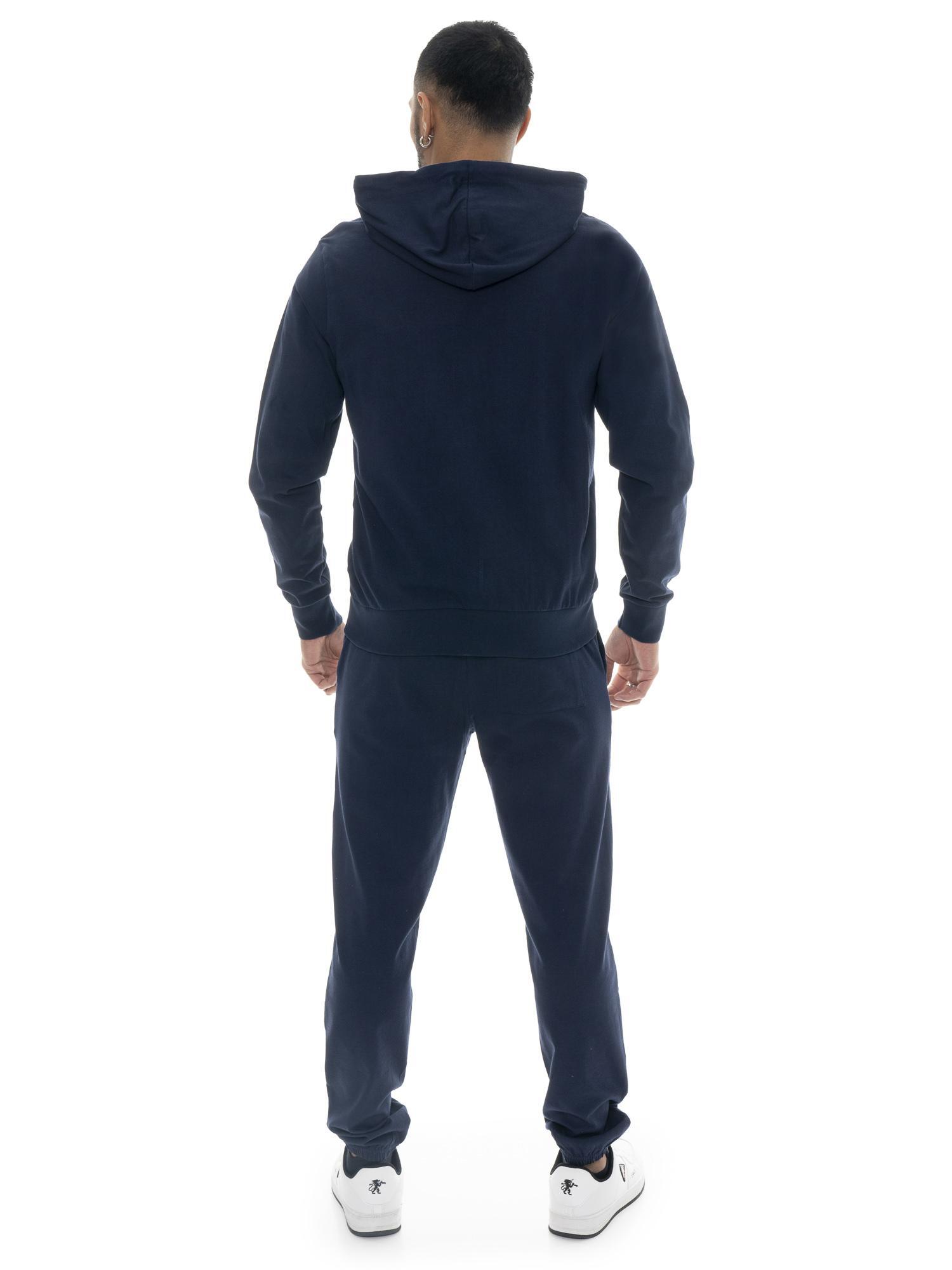 Conjunto de treino masculino Leone 1947 Apparel, algodão não escovado, capuz 4/5