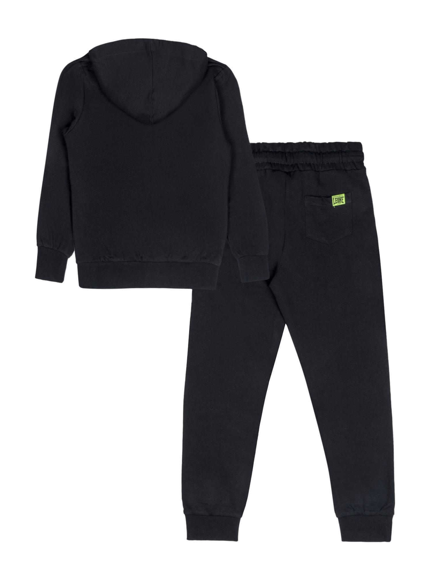 Survêtement enfant Leone 1947 Apparel Boxing coton capuche et zip 6/6