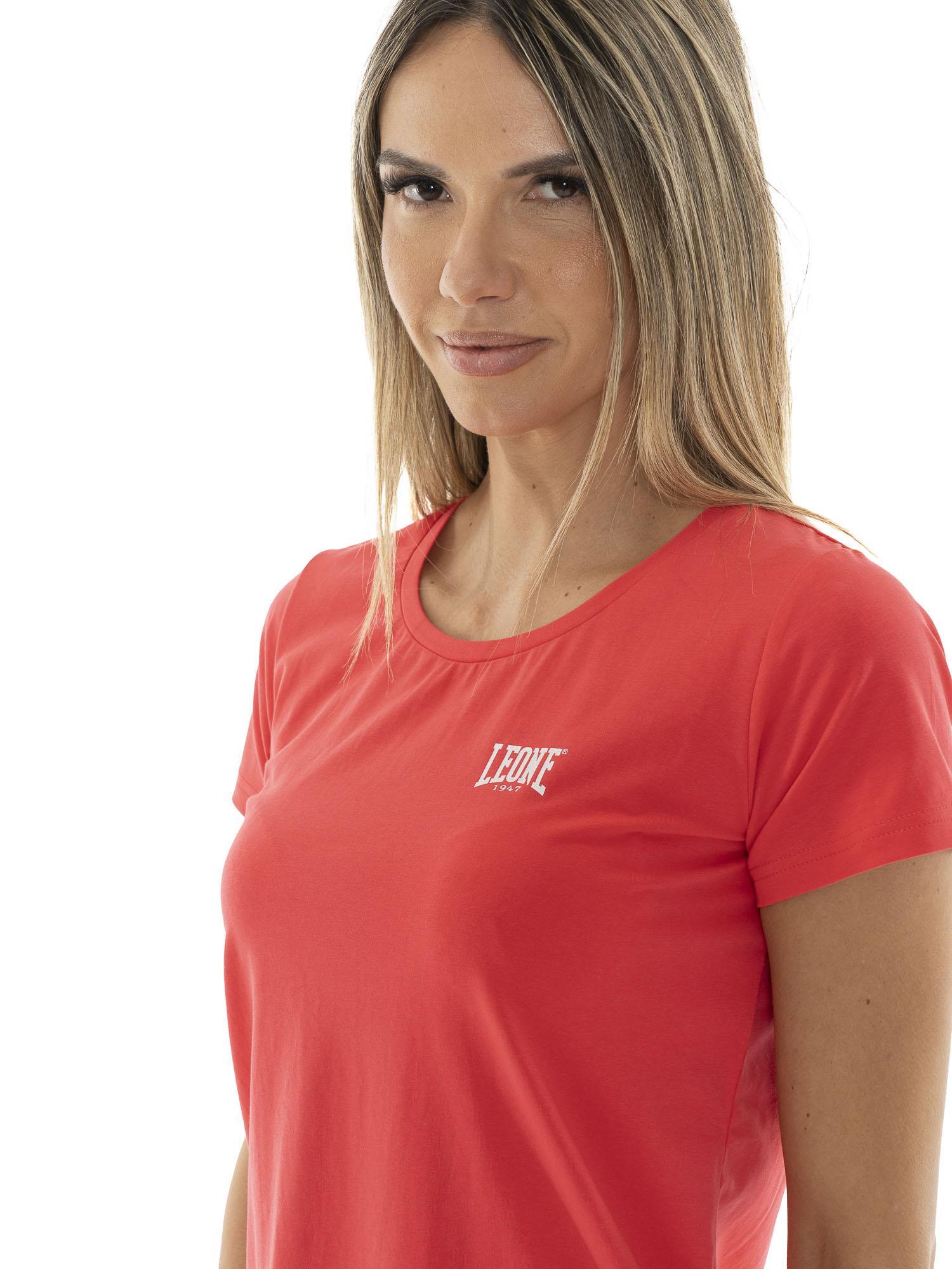 T-shirt da donna con logo lato cuore Leone Basic 3/7