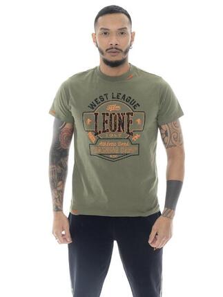 T-shirt homme manches courtes en coton Leone Military 1947