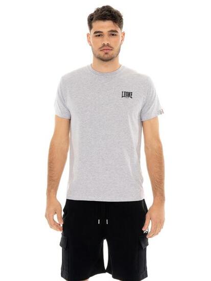 T-shirt homme manches courtes en coton Leone Basic