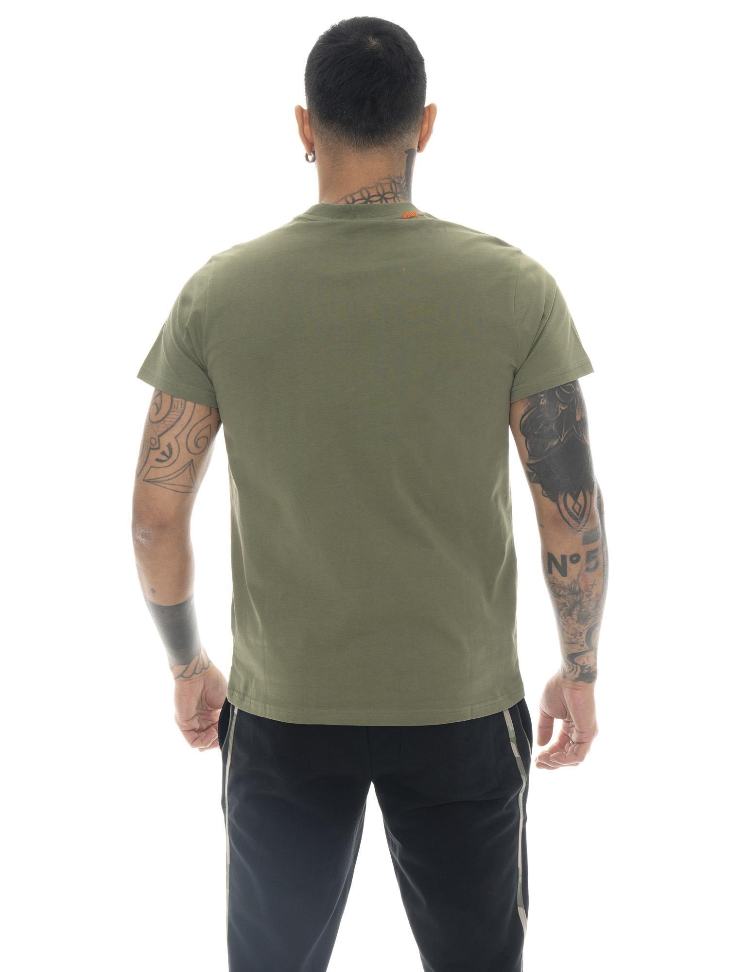 T-shirt homme manches courtes en coton Leone Military 1947 4/5