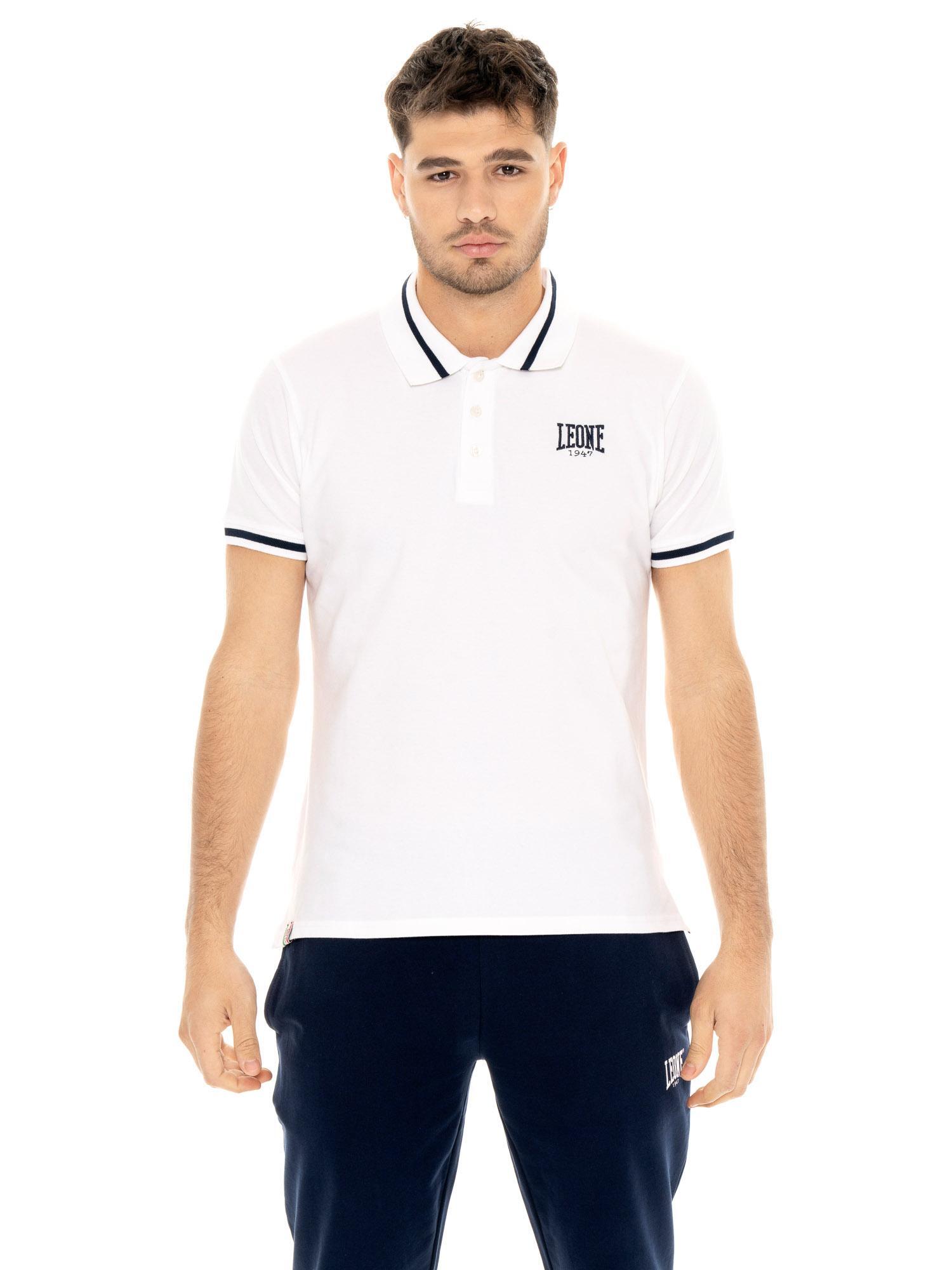 LEONE 1947 APPAREL Herenpoloshirt met Leone Basic-kraag