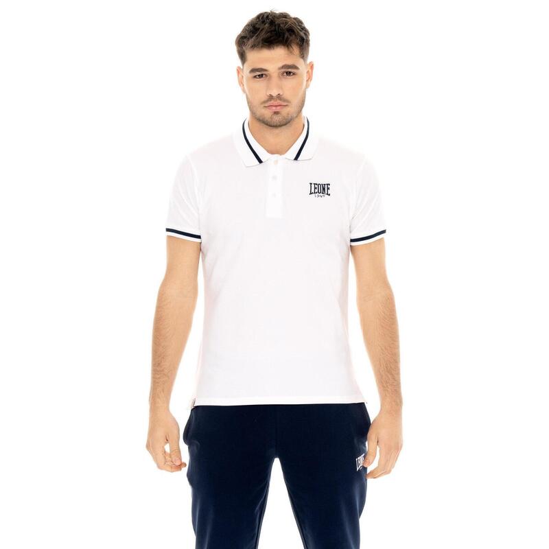 Tricou polo Leone Basic pentru bărbați cu guler