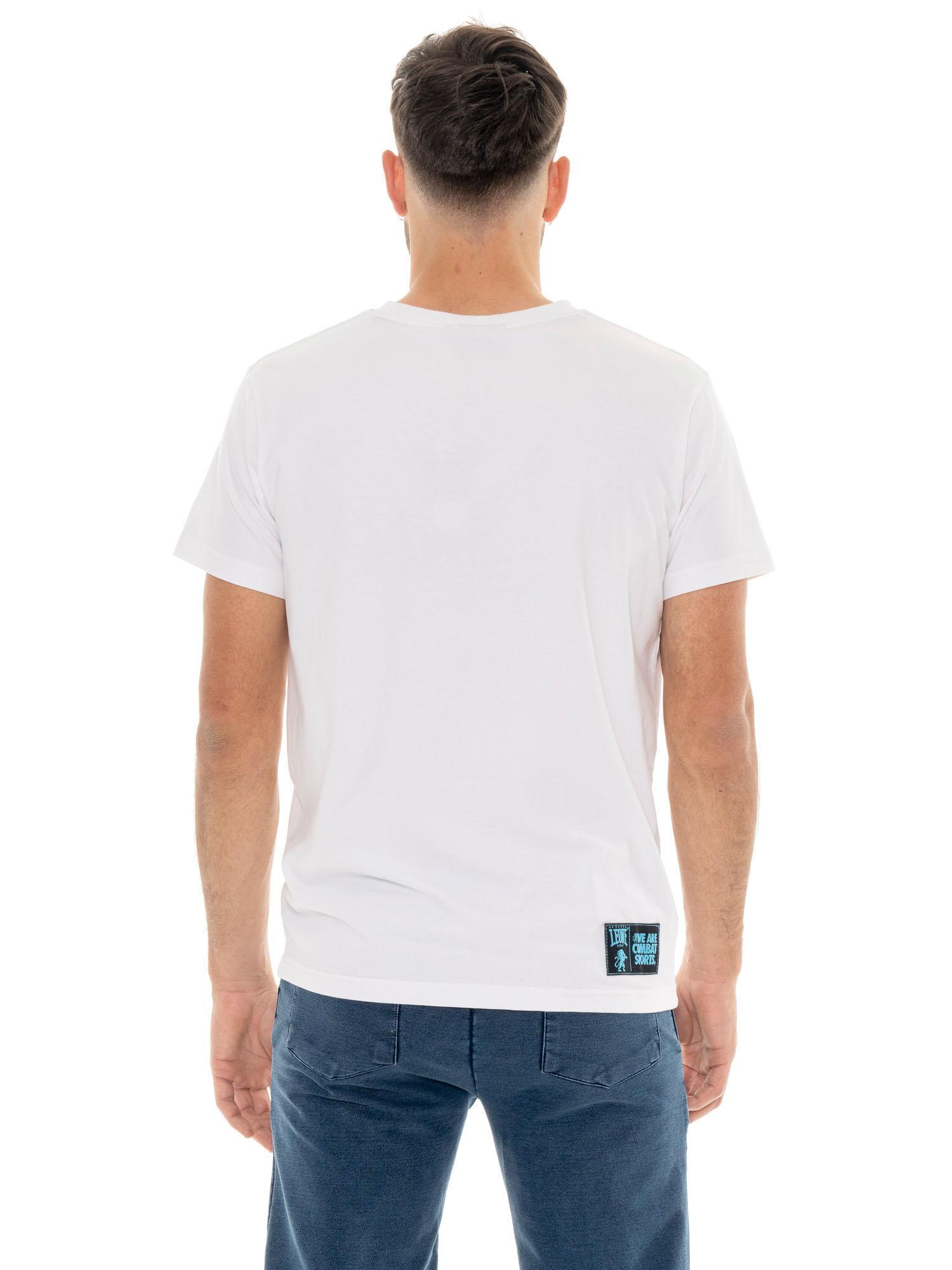 T-shirt da uomo in cotone elasticizzato Leone Summer Vibes 4/5