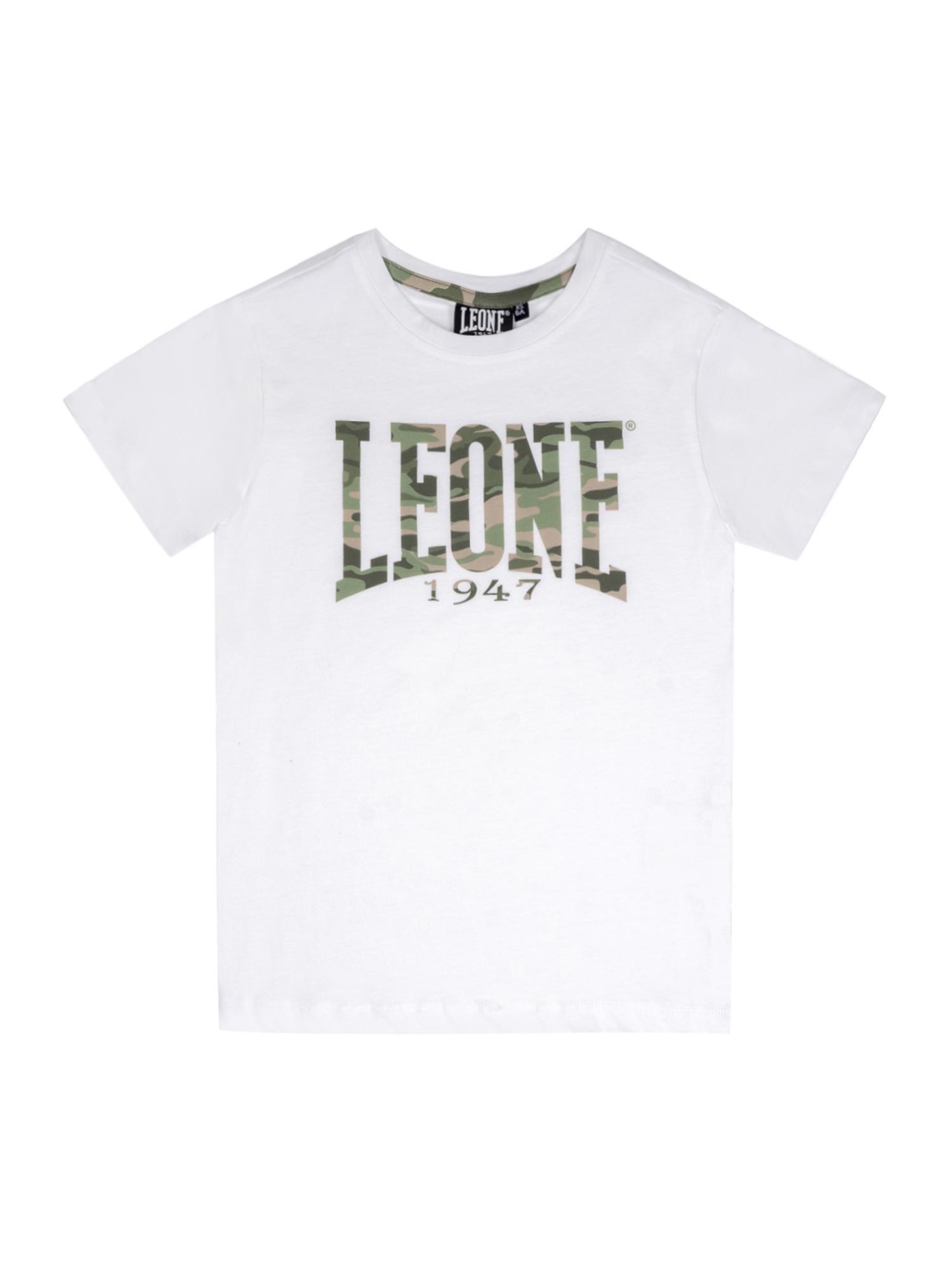 Tricou de bumbac cu imprimeu de leu pentru copii