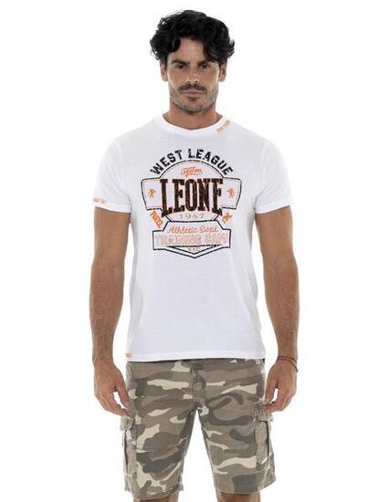 T-shirt homme manches courtes en coton Leone Military 1947