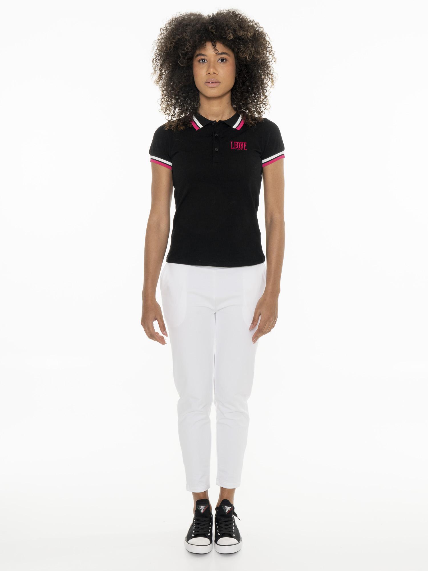 Polo femme col Leone Basic 7/7