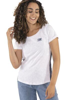 Leone fancy stripes-jersey-t-shirt voor dames