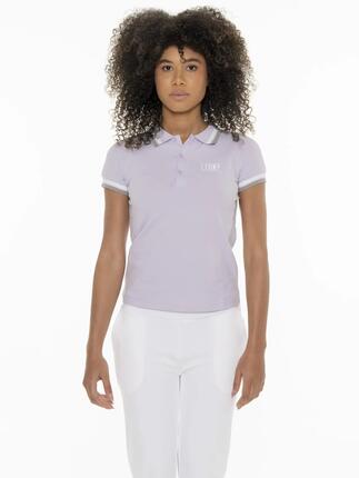 Polo Leone Basic pour femme avec col