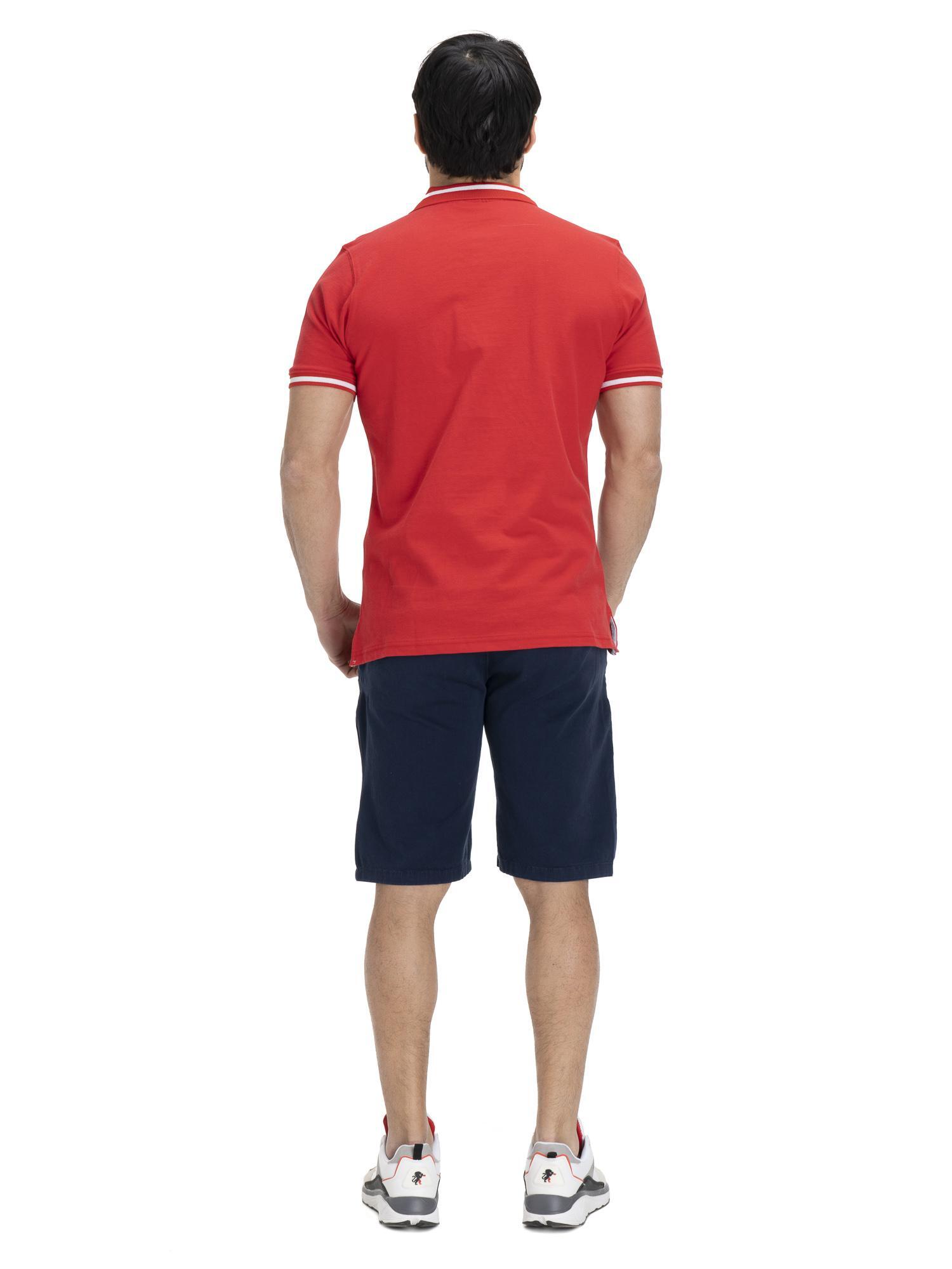 Polo básico para hombre Leone con cuello 4/8