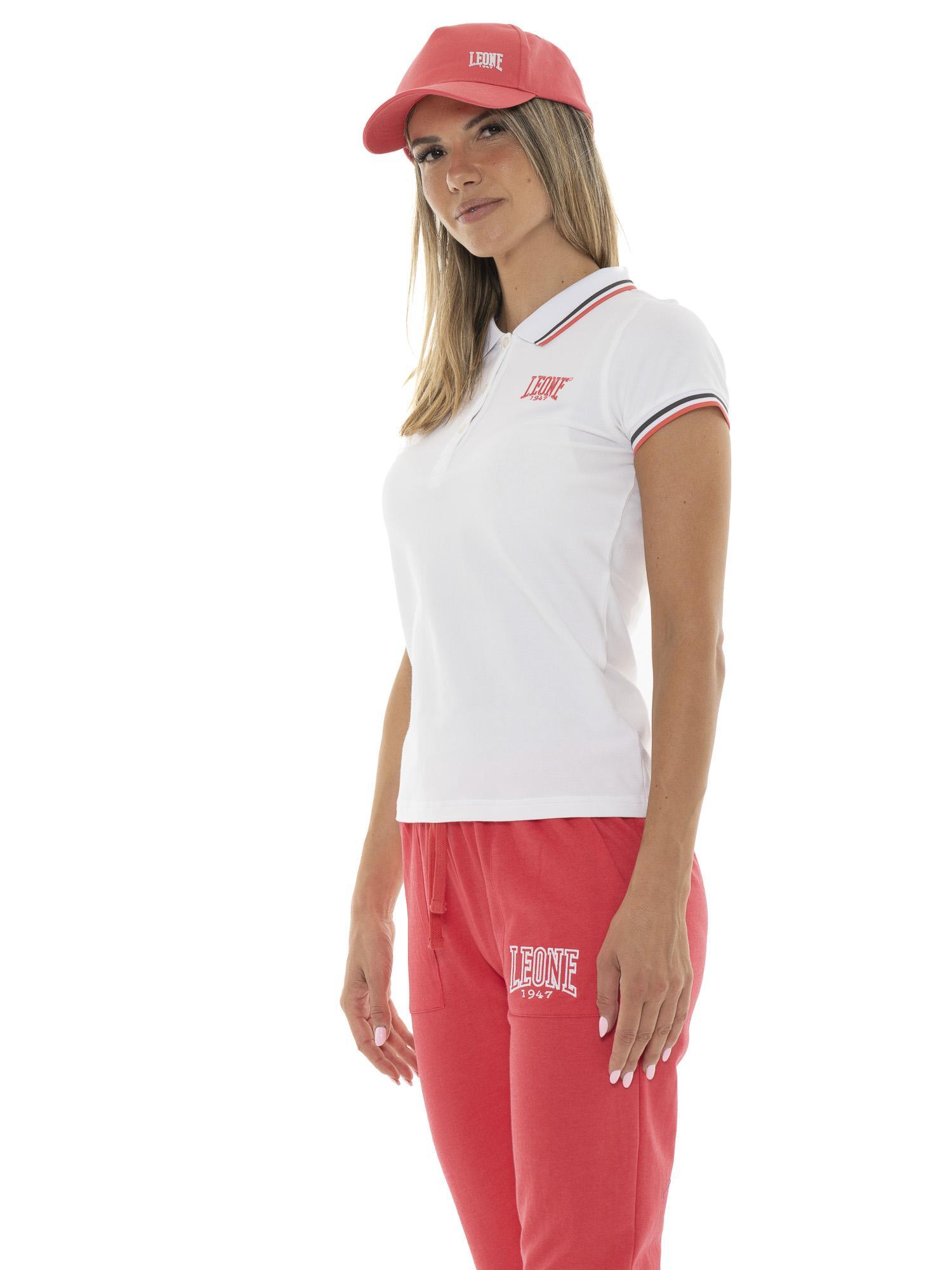 Polo femme col Leone Basic 5/7