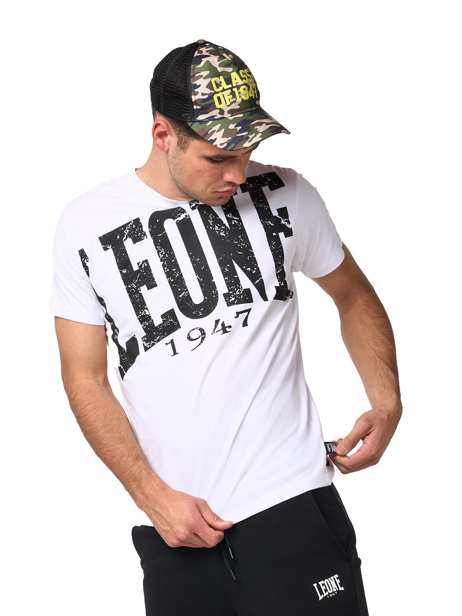 T-shirt homme Leone 1947 Apparel avec logo vintage maxi. Style audacieux. 5/5