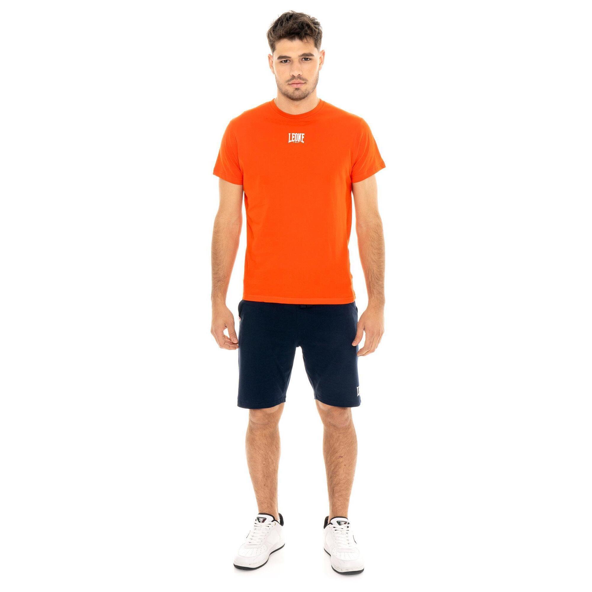 Leone 1947 Apparel - Ensemble Complet Homme Composé Du T-shirt Et Du Short Leone Basic - Survêtement - Bleu|orange - 42 M/l - Decathlon