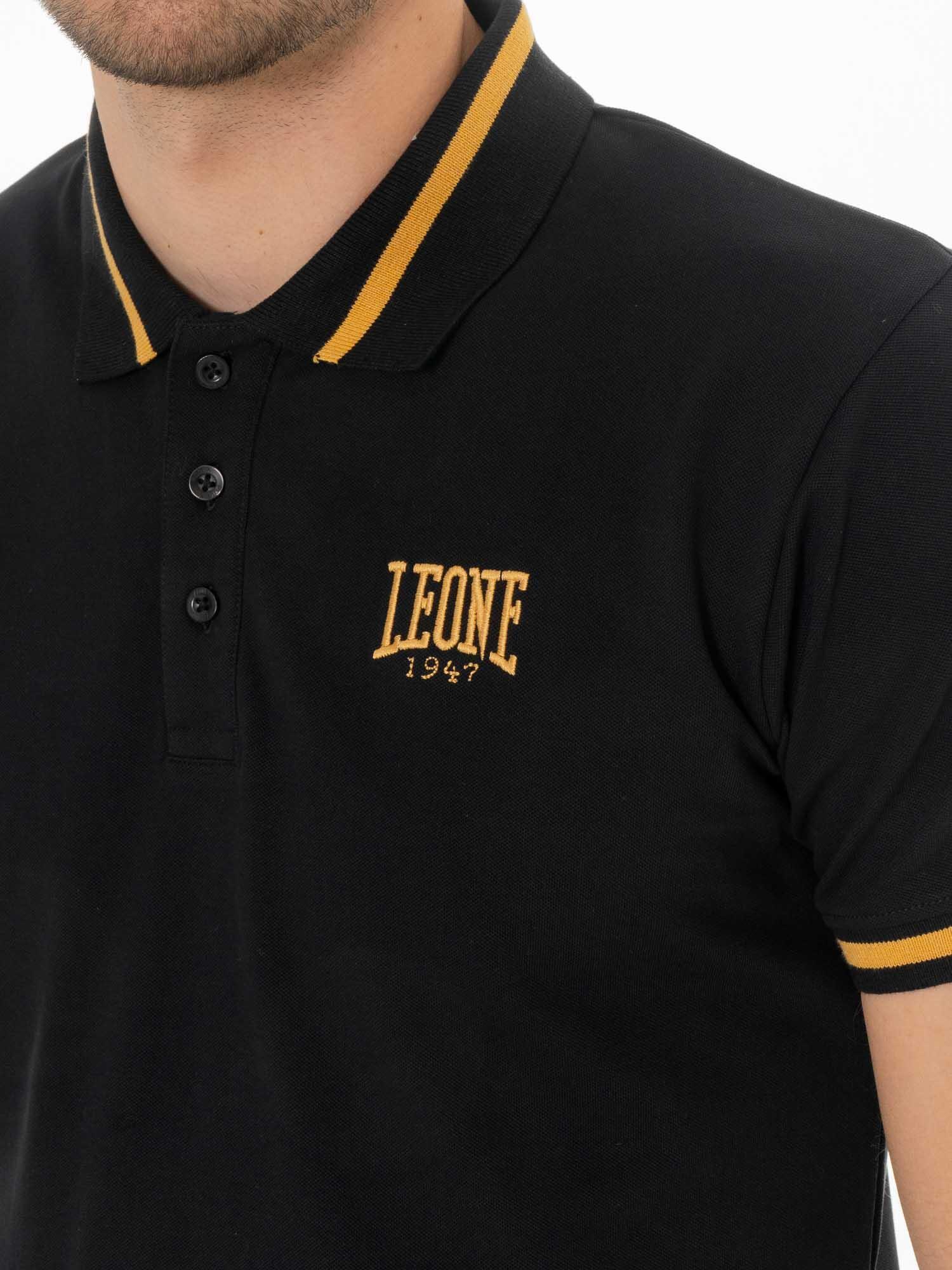 Camisa pólo masculina com gola Leone Basic 3/5