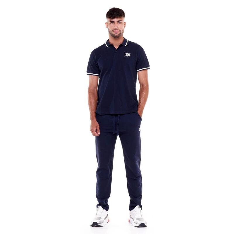 Tricou polo Leone Basic pentru bărbați cu guler
