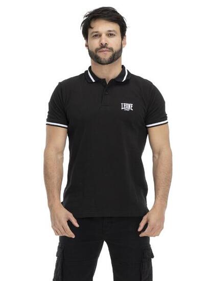 Polo homme col Leone Basic