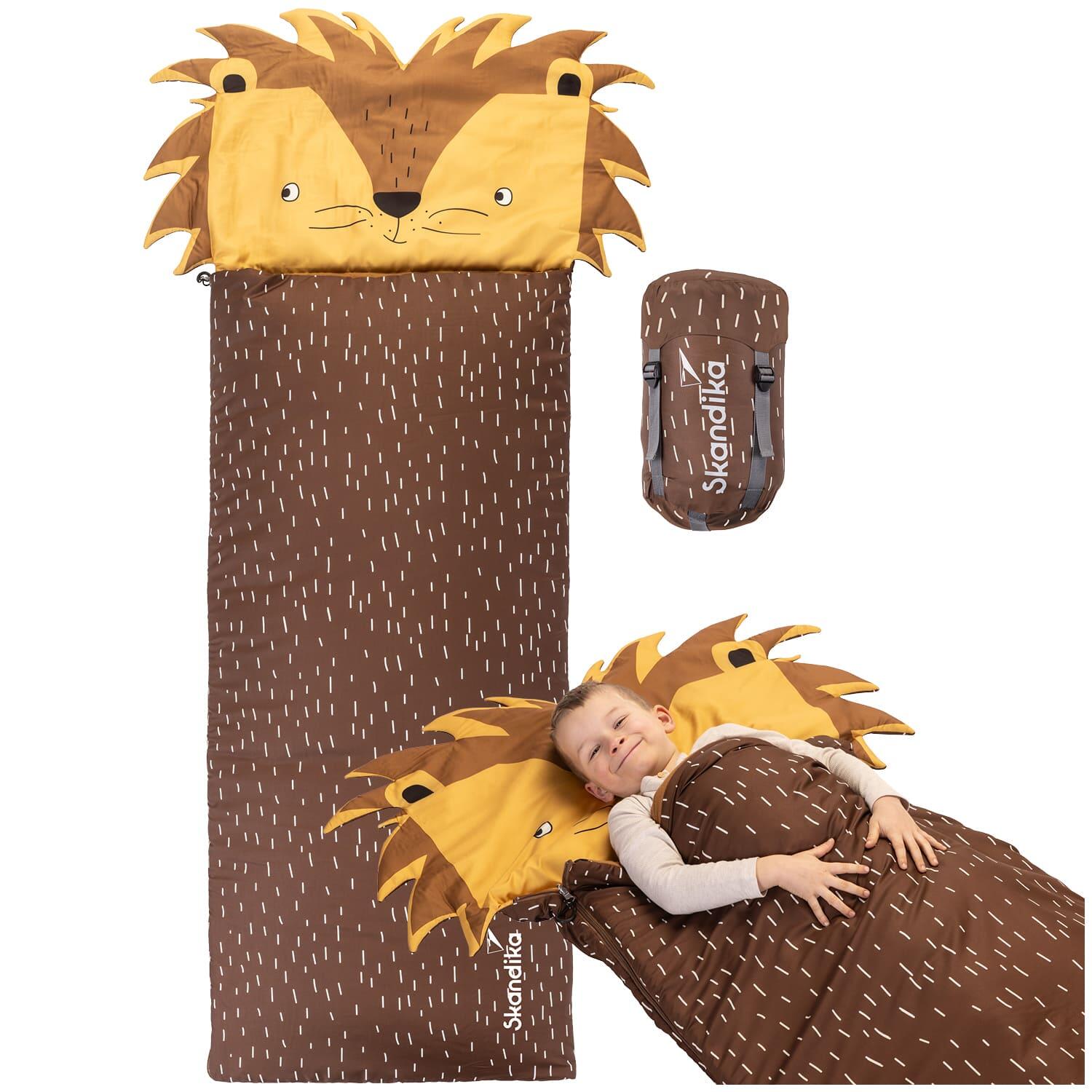 Skandika - Seconde Vie - Sac De Couchage Rectangulaire Soti - Pour Enfants Jusqu'à 150 Cm - Sac De Couchage - Marron - Taille Unique - Decathlon