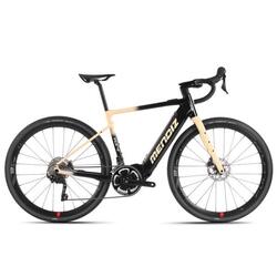 Mendiz EG4 | Vélo Gravel Électrique | Noir-Beige | 54
