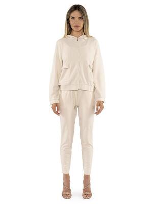 Leone chic gold ongeborstelde dames jumpsuit