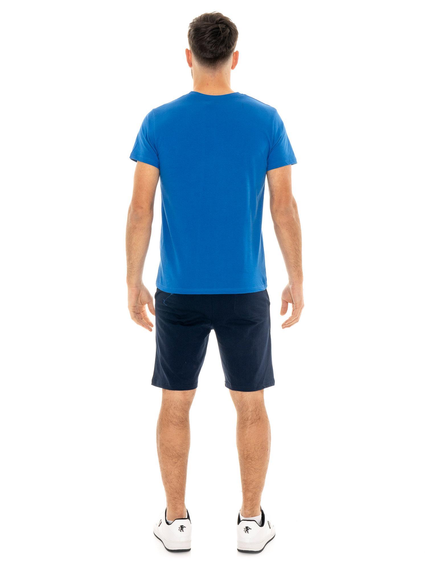 Ensemble complet homme composé du t-shirt et du short Leone Basic 5/7