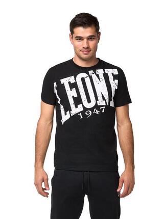 T-shirt homme Leone 1947 Apparel avec logo vintage maxi. Style audacieux.