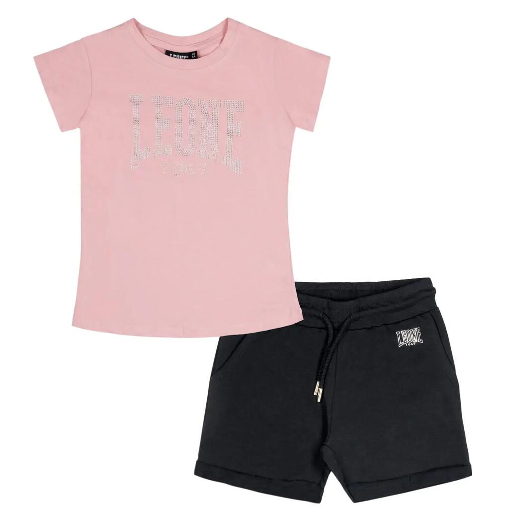 Girl sets t-shirt + short Shiny