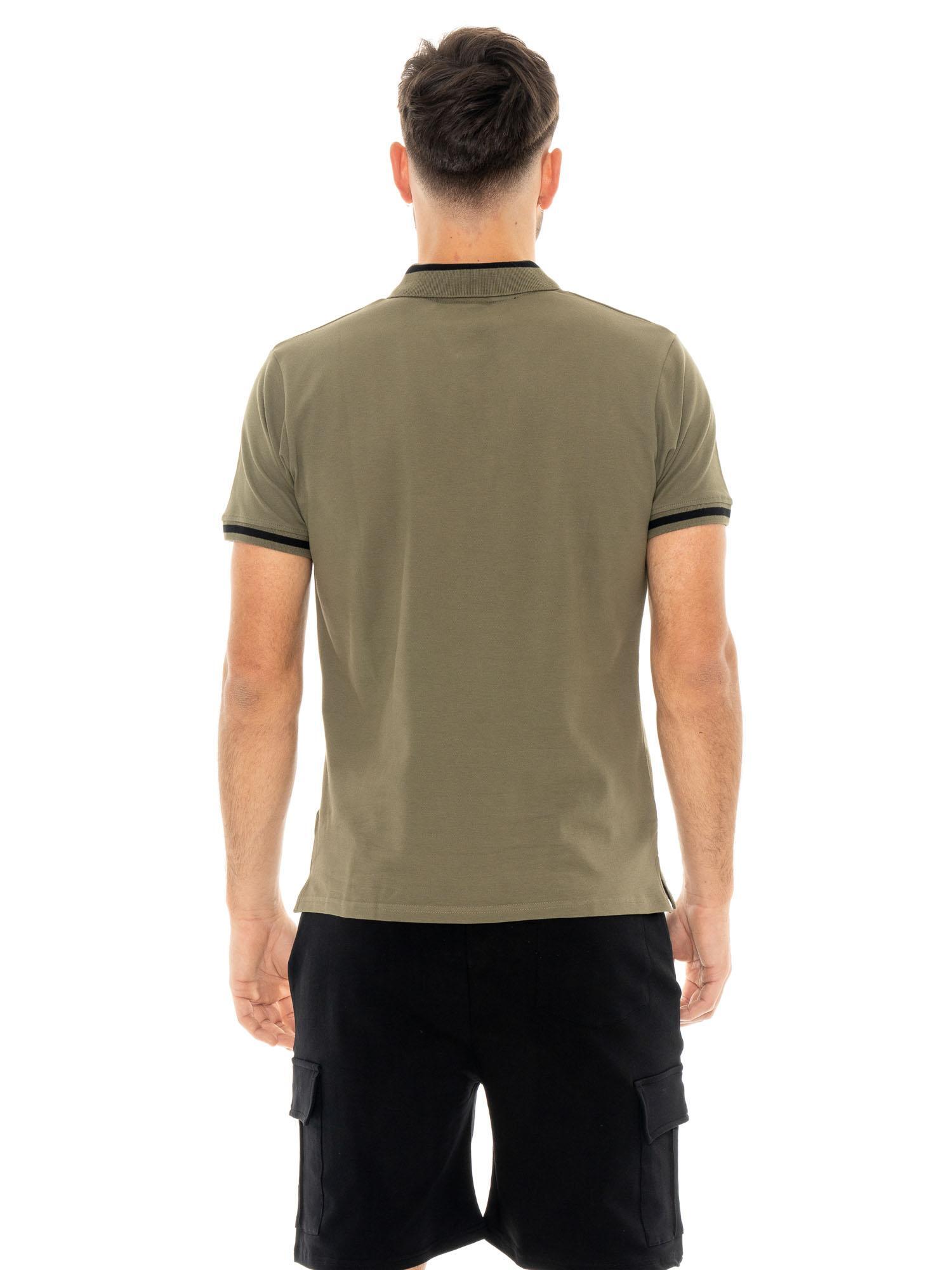 Polo da uomo con colletto Leone Basic 4/6