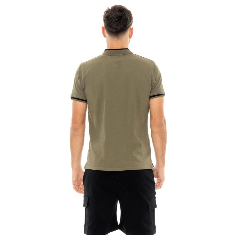Tricou polo Leone Basic pentru bărbați cu guler