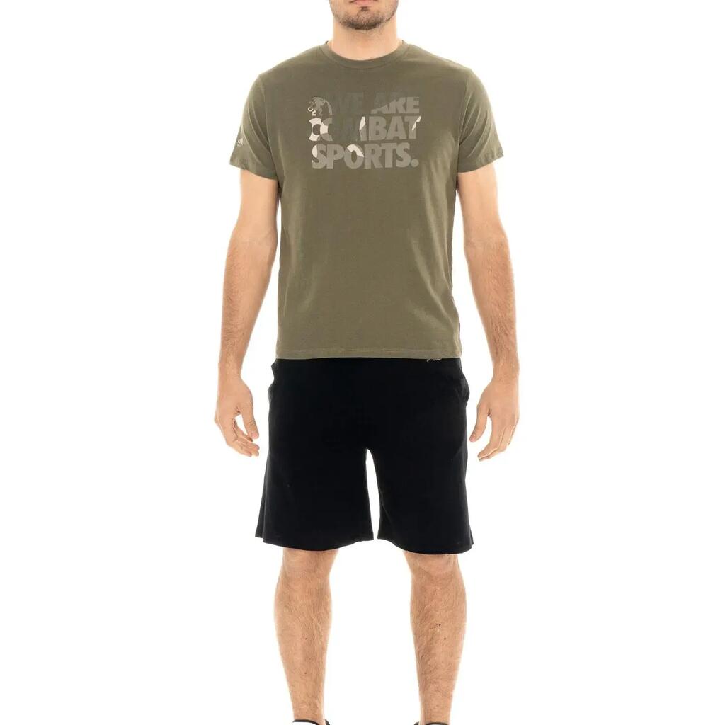 Leone Military 1947 men's complete set with t-shirt and camouflage shorts