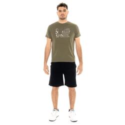Ensemble complet homme avec t-shirt et short camouflage Leone Military 1947