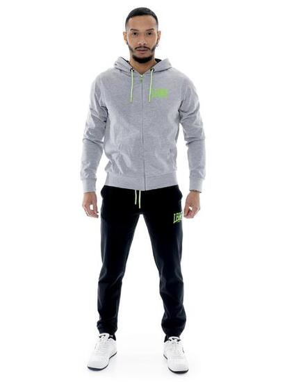 Survêtement homme Leone Boxing legend en coton non brossé avec capuche