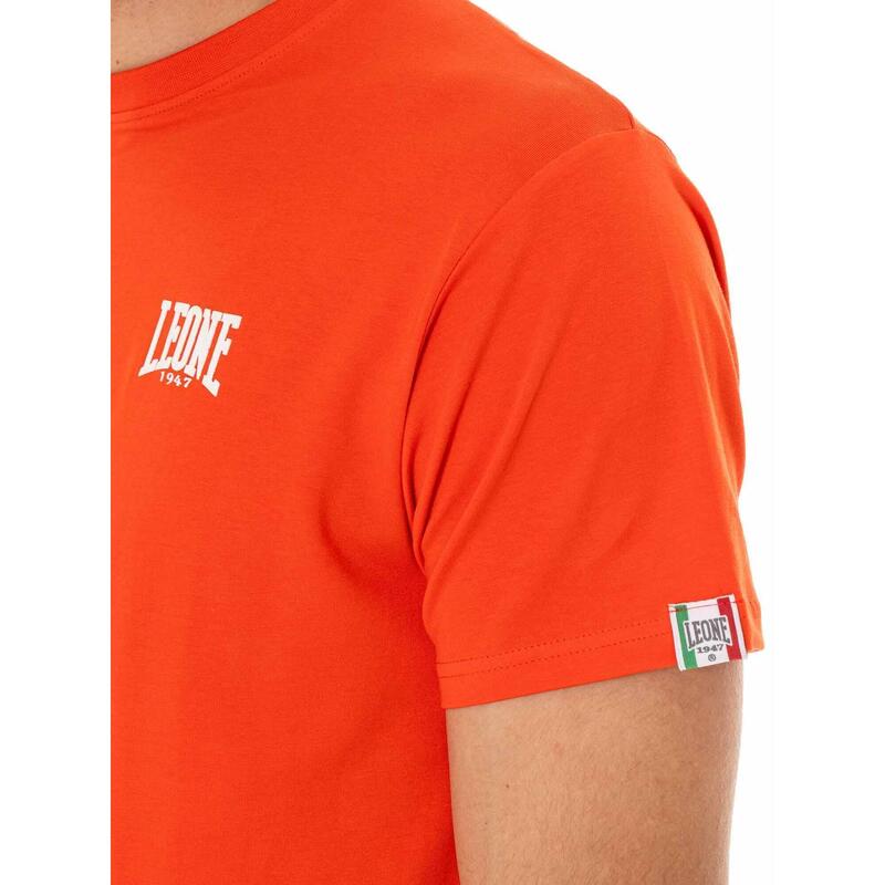Tricou Leone Basic pentru bărbați cu mânecă scurtă din bumbac