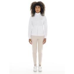 Survêtement femme en coton non brossé avec col et zip Leone Chic Gold
