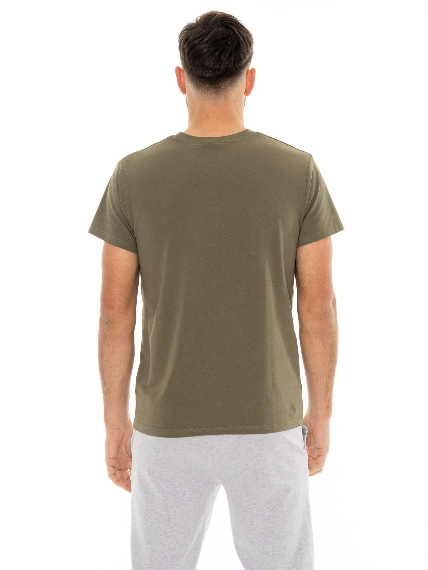 T-shirt homme manches courtes en coton Leone Basic 4/7