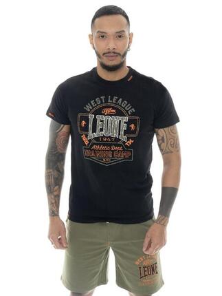 T-shirt homme manches courtes en coton Leone Military 1947