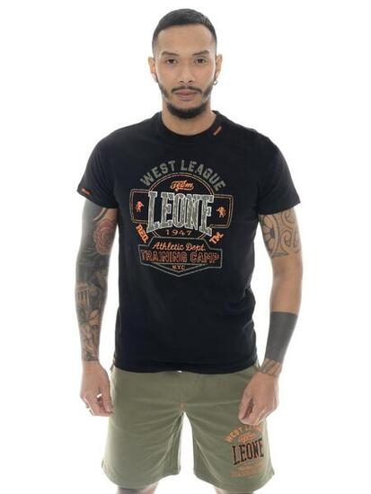 T-shirt homme manches courtes en coton Leone Military 1947