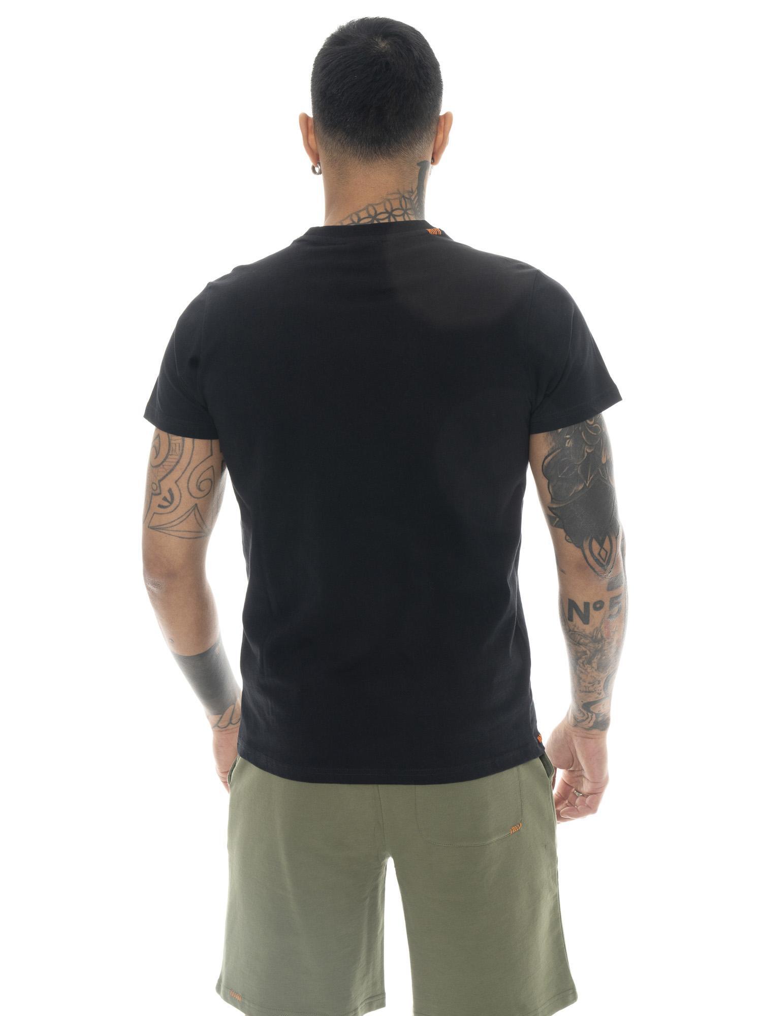 Leone Military 1947 Herren-Kurzarm-T-Shirt aus Baumwolle 4/5