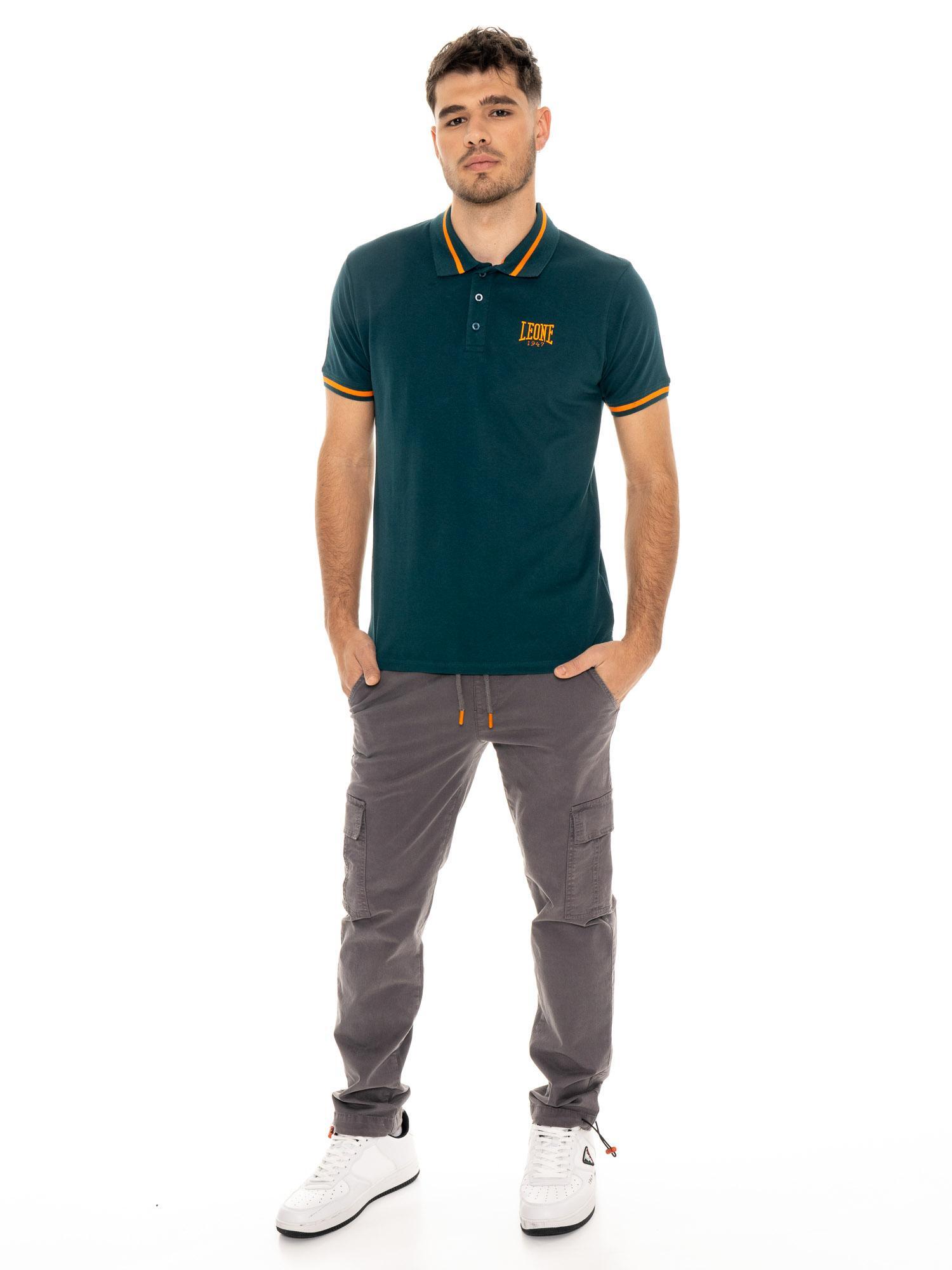 Polo da uomo con colletto Leone Basic 2/5