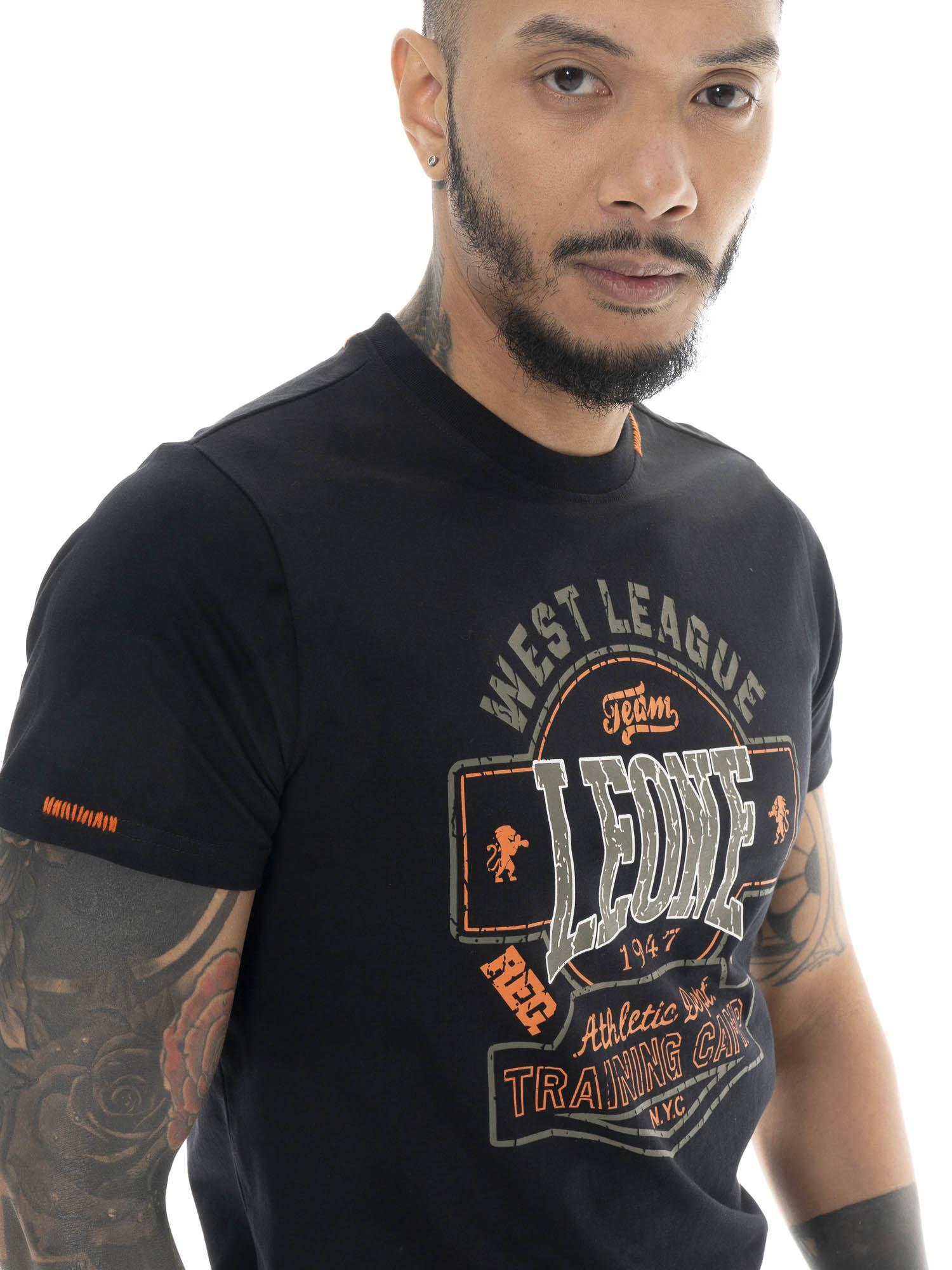 Leone Military 1947 Herren-Kurzarm-T-Shirt aus Baumwolle 3/5