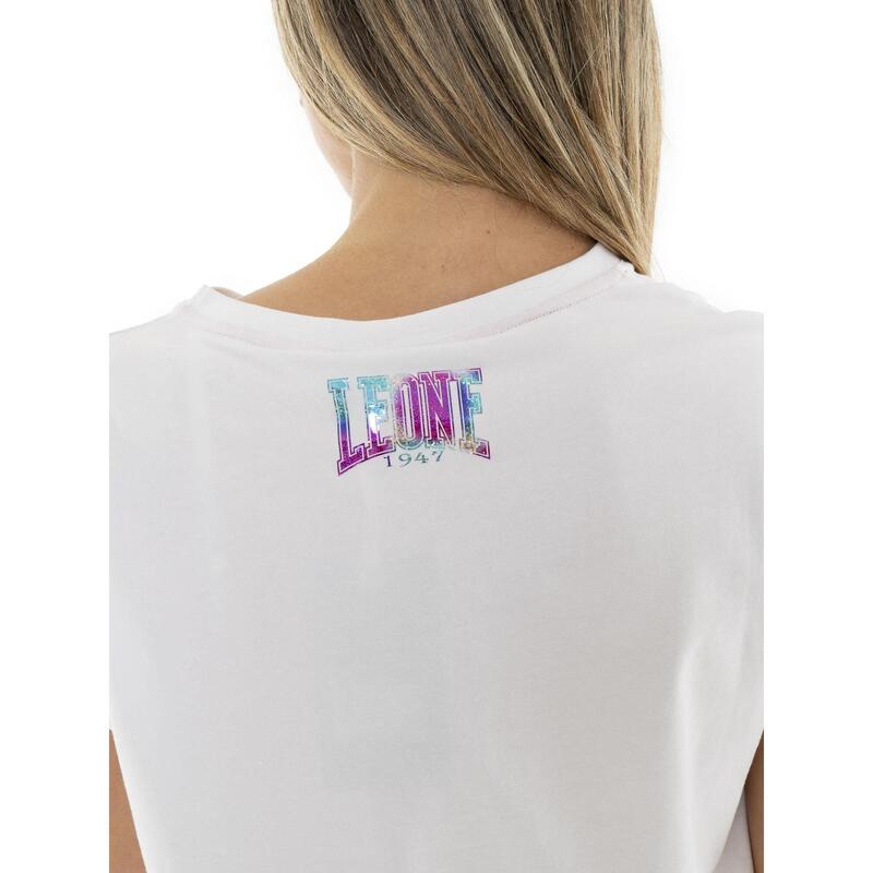 Tricou Leone Summer Bright pentru femei cu inserție de plasă