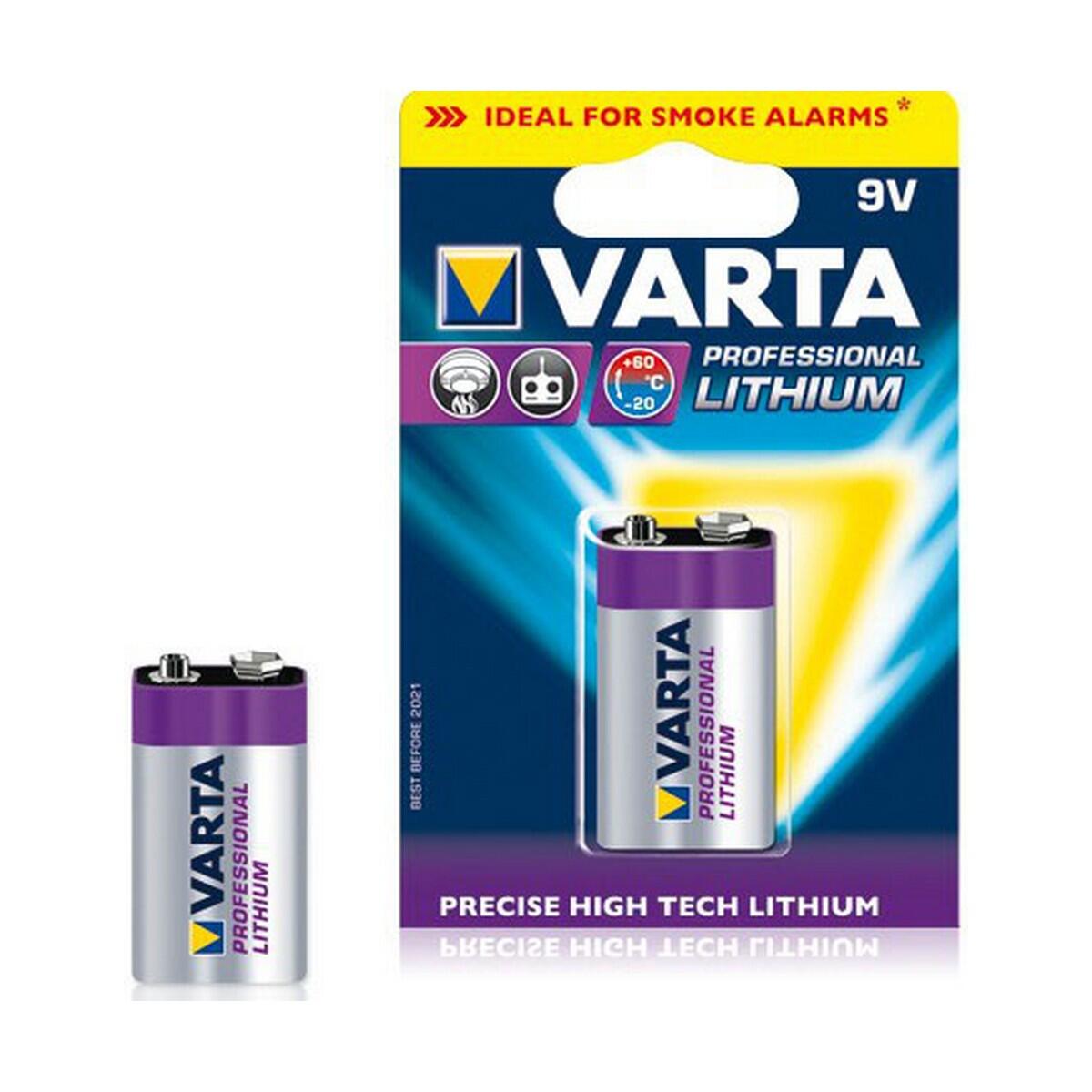 VARTA Batterie Varta Ultra Lithium 9 V