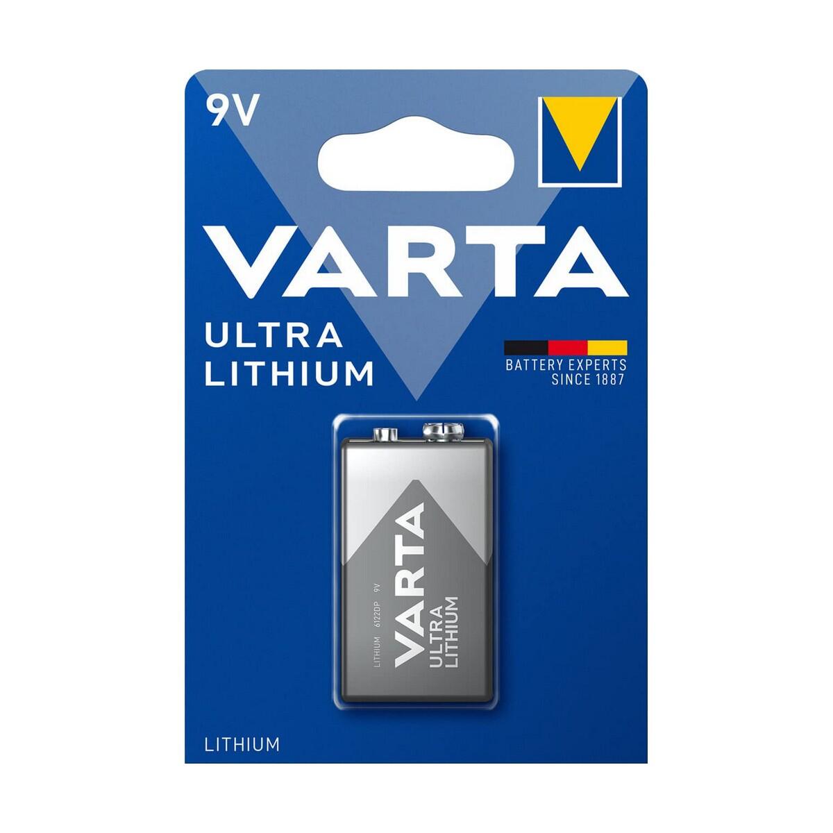 Batterien Varta Ultra Lithium 9 V 2/2